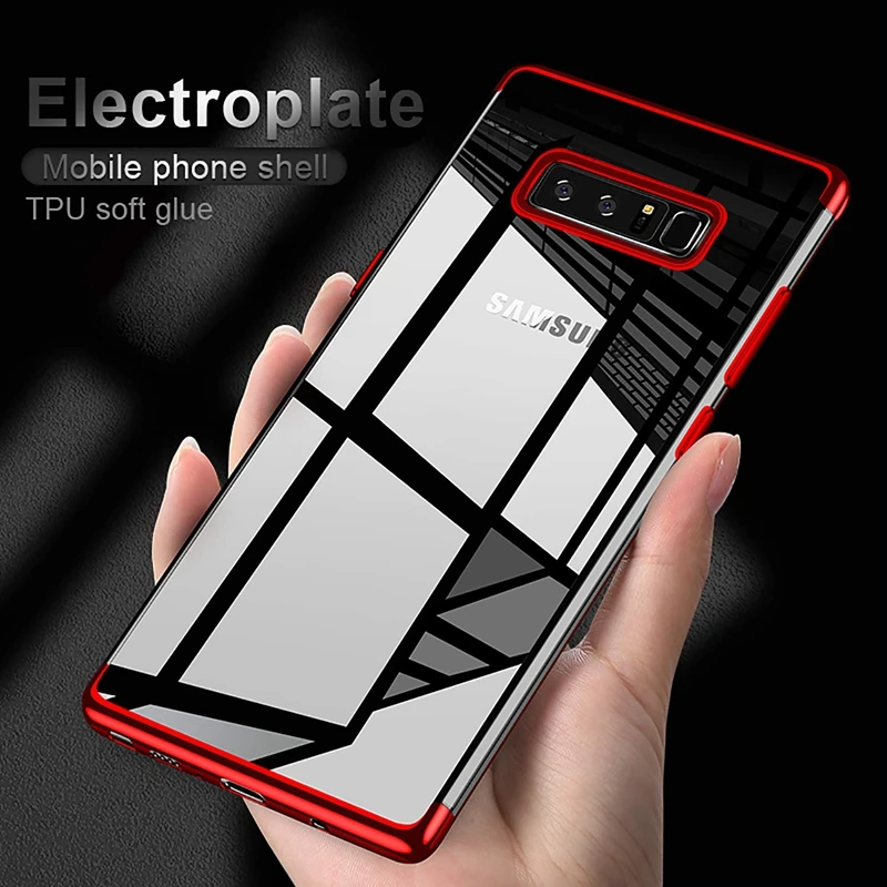 Чехол для Samsung Galaxy S10 S10e мягкий силиконовый чехол из ТПУ с покрытием 5G S8 S9 Plus S7 edge Note