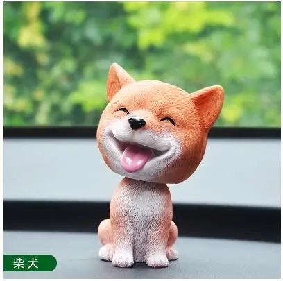 Украшение для автомобиля качающаяся головой украшение интерьера Хаски плюшевый