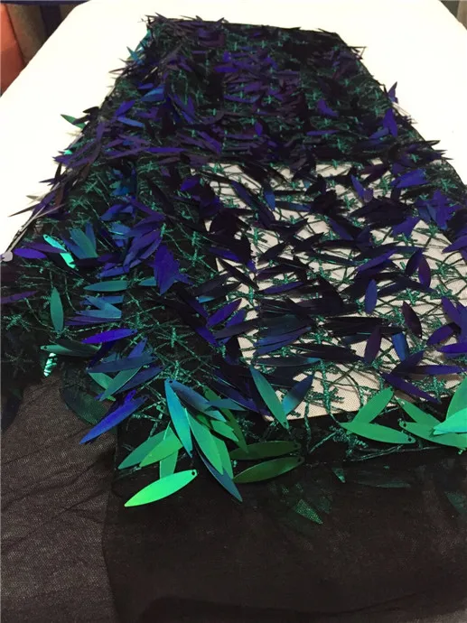 2017 новейшая африканская кружевная ткань высокое качество вышивка пайетками