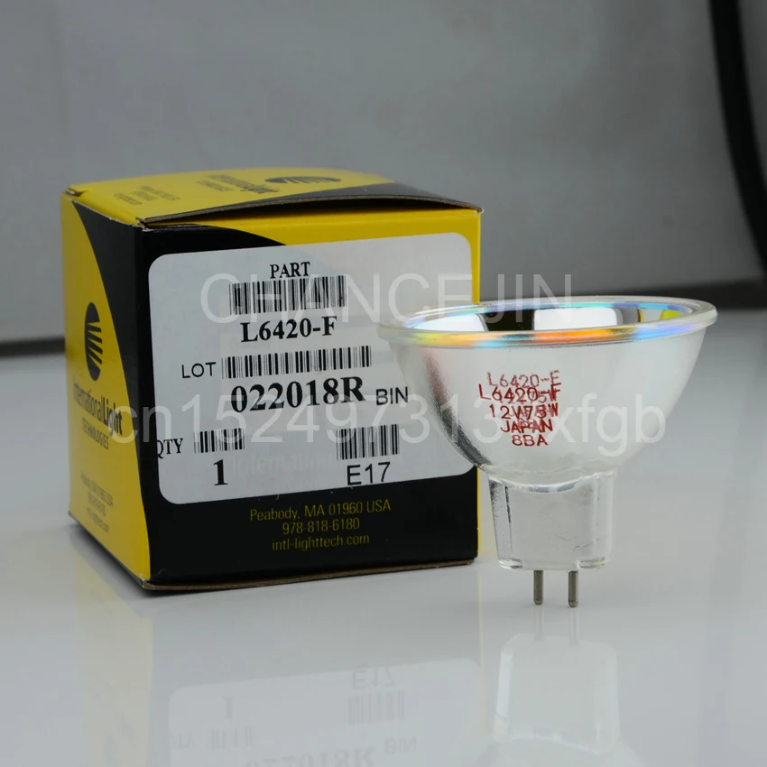 ILT L6420 F 12В/75 Вт 3000H GX5.3 галогенная лампа используется в ПЦР тестирования Аби 7300/7500