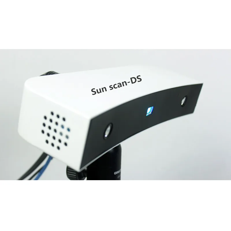 Sunhokey Высокоточный 0,1 мм полностью металлический 3D сканер Sunscan-DS двухрежимный синий светильник портативное сканирование для 3D-принтера