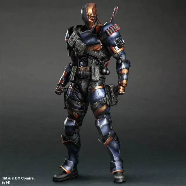Deathstroke ПВХ фигурка Коллекционная модель игрушки 27 см Fenix Play Arts KAI DC комикс о