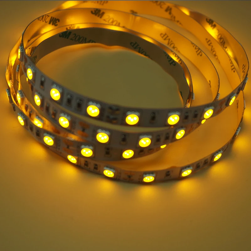 DC 12 V rgb Светодиодная лента Водонепроницаемая 5050 SMD Диодная 60 Светодиодный s/m