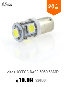 Лейтес 500 шт. T10 W5W 501 2825 158 168 194 T10 безцокольных светодиодных фар для авто светильник W5W Красочные 12v Led Светодиодный прожектор лампы светодиодные лампы светодиод Светодиодная лампа