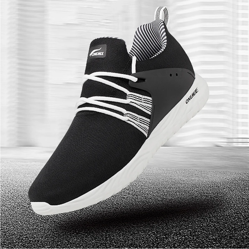 ONEMIX мужская повседневная обувь 2019 г. летняя дышащая легкая на плоской подошве с