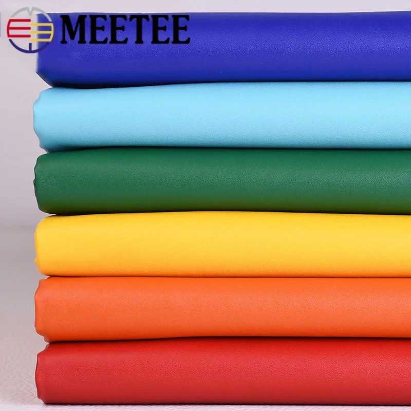 Meetee 50x137 см факс искусственная Синтетическая кожа ткань мягкий стрейч для багаж для одежды Домашний текстиль Сделай Сам ручной работы поставка AP657