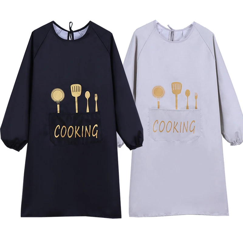 Han edition модный кухонный водонепроницаемый и масляный фартук для готовки взрослых