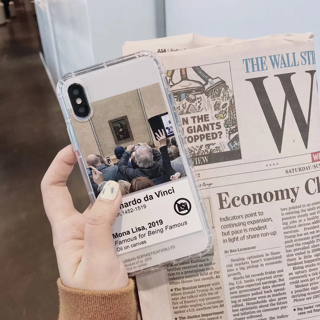 Забавный Ретро узор английские буквы чехол для телефона для iphone Xs MAX XR X 6 6s 7 8 plus модный прозрачный мягкий ТПУ задний Чехол