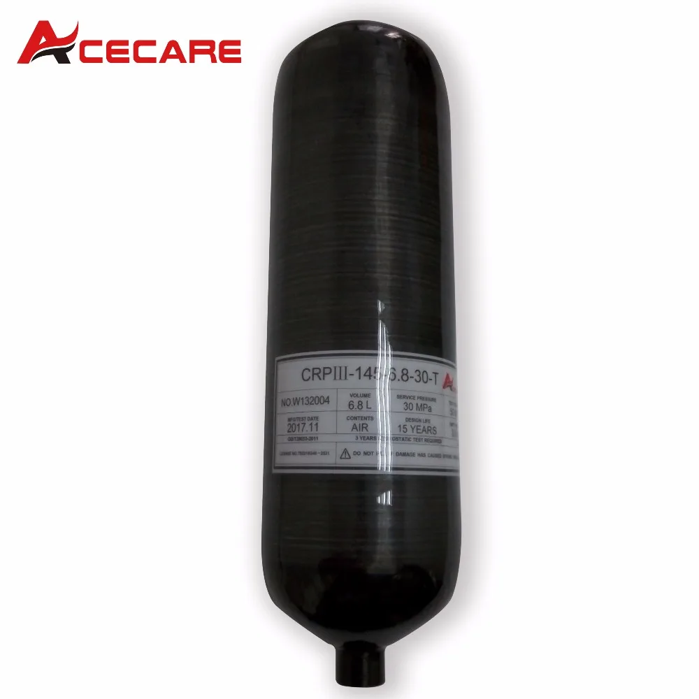 Bestellen AC3680 2019 Airforce Condor Pcp Mini Scuba Tank 6.8L Paintball Tank Hpa 300bar Carbon Faser Zylinder M18 * 1,5 Gewinde Für Jagd