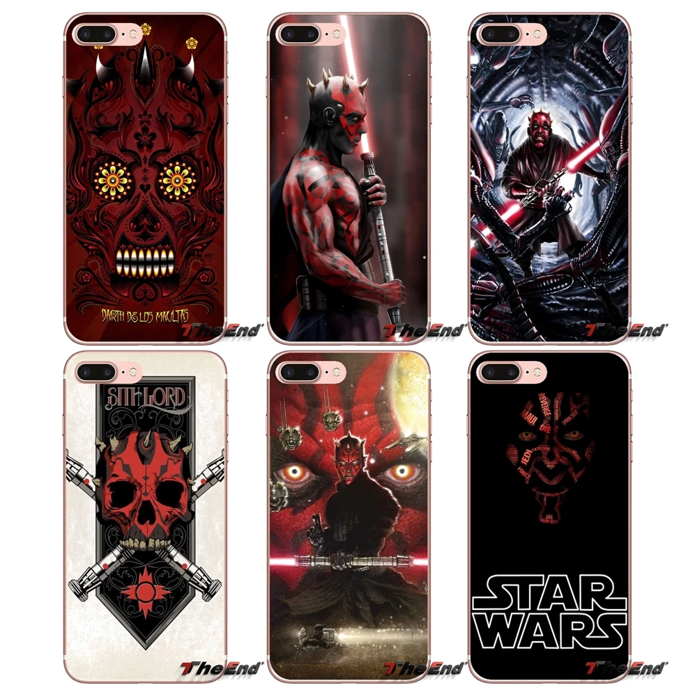 Чехол для мобильного телефона HTC U11 One M7 M8 A9 M10 E9 Desire 630 530 626 628 816 820 Motorola G G2 G3 darth maul dark