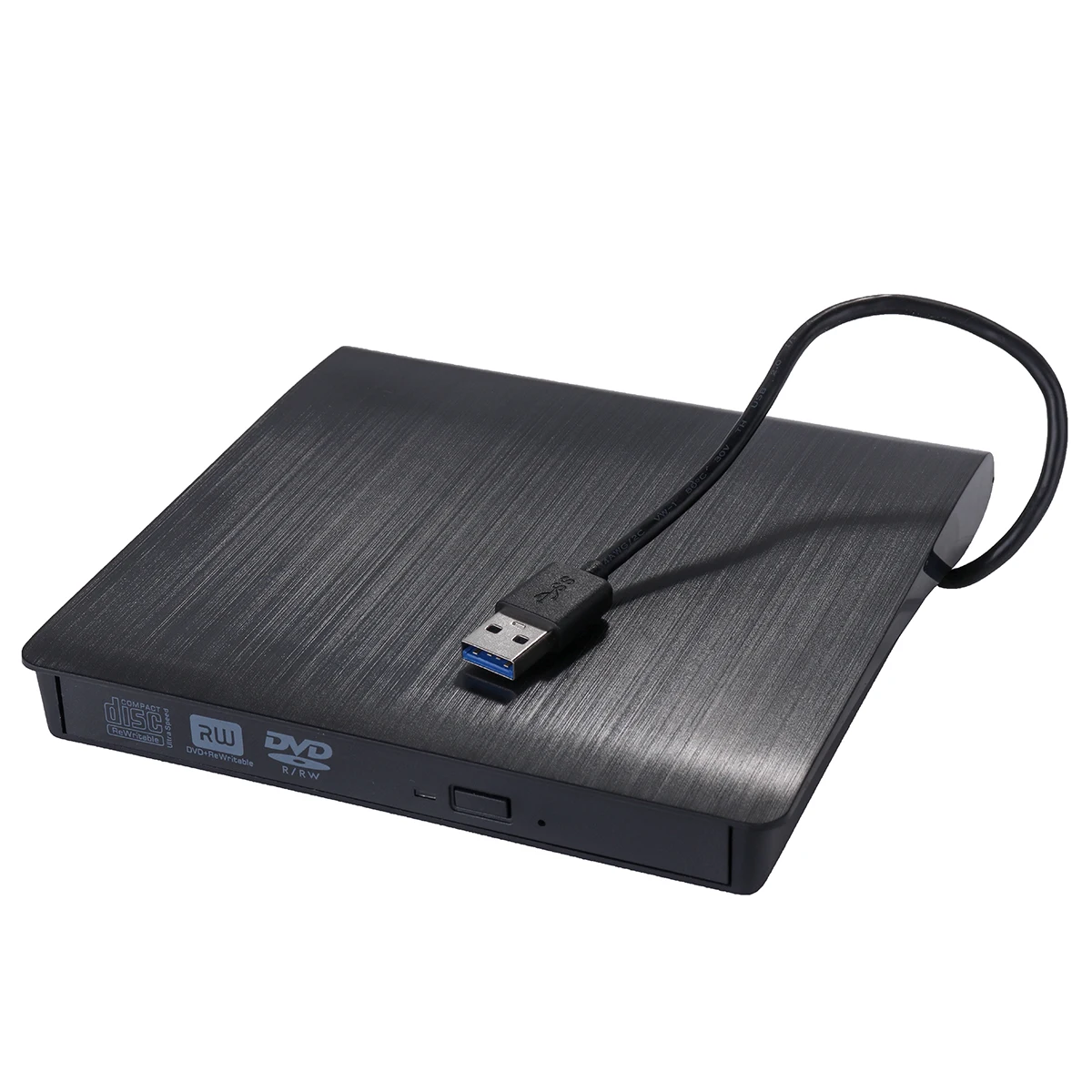 Тонкий внешний DVD привод USB 3,0 DVD-RW CD-RW комбо привод горелки ридер плеер рекордер портативный для ноутбука
