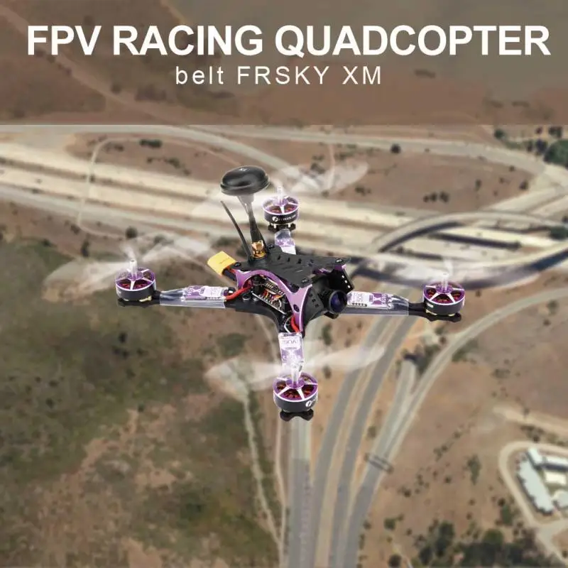 16CH RC FPV Racing Drone with 600TVL Camera Remote Control Betaflight Flight Controller Carbon Fiber Drone Quadcopter