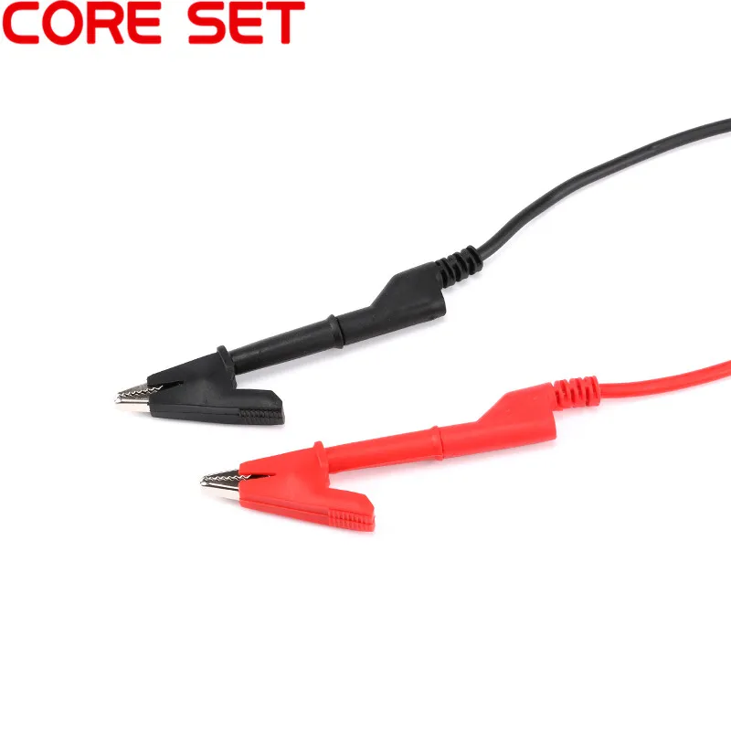 1 пара зажим типа крокодил для штекера банан 2000 в 8 А 15 4 мм|alligator clips|alligator clip 4mmbanana plug