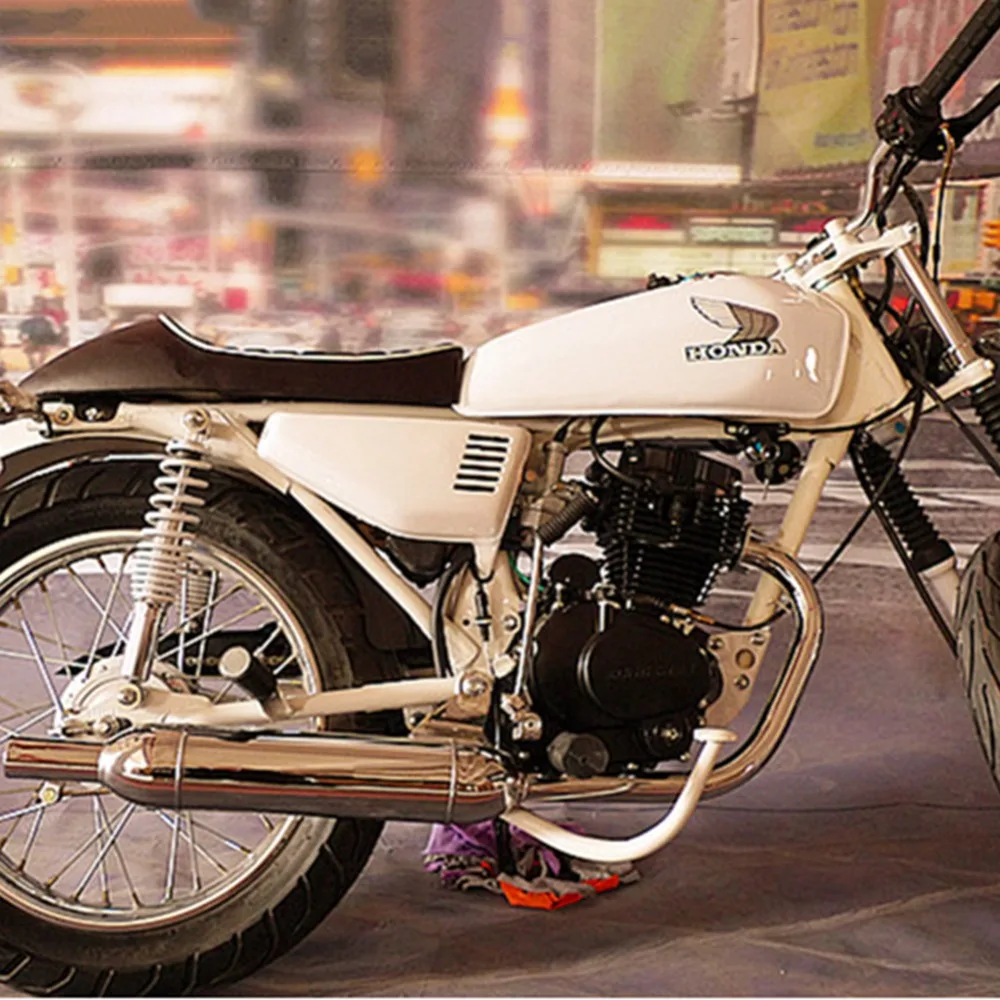 Универсальный винтажный горб кафе гонщик сиденье для Honda CB550 650 750 CL100 Yamaha SR500 RD400