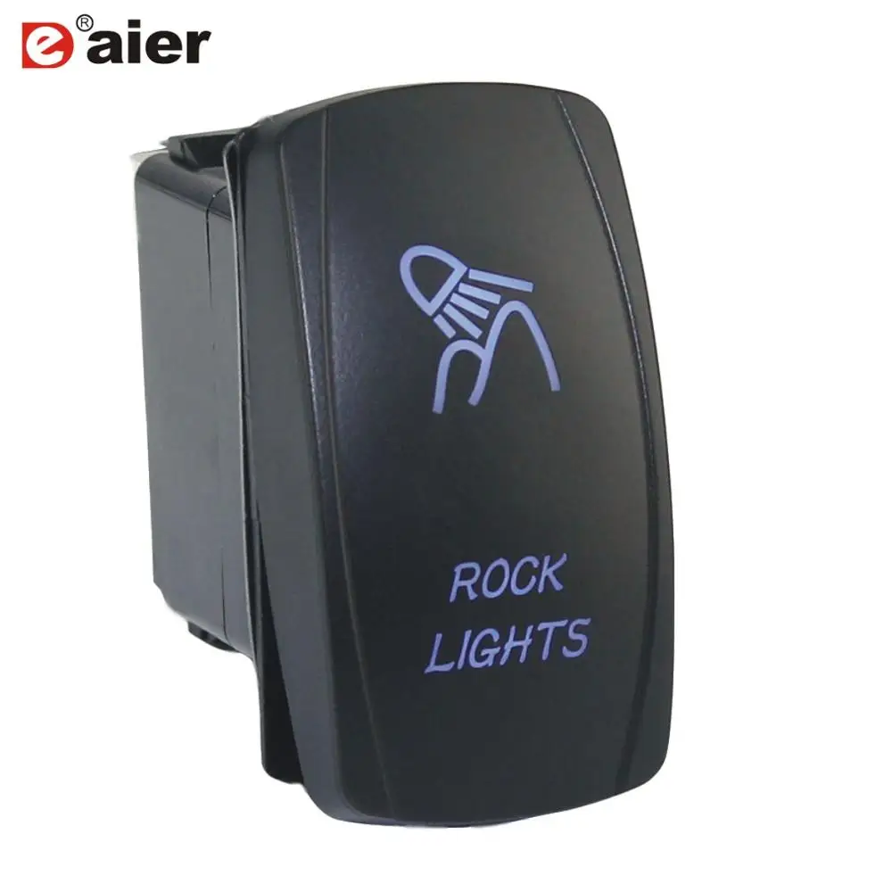 

Водонепроницаемый кулисный переключатель с подсветкой, 5-контактный для морского квадроцикла, RZR RV, автогрузовика