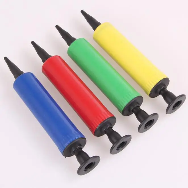 2 шт. мини пластиковые ручные вечерние воздушные шары надувные насосы