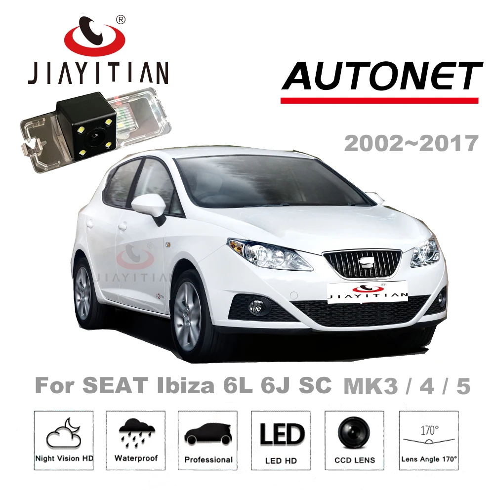Jiaitian камера заднего вида для Seat Cordoba 6K 6L Alhambra Ibiza 6J Exeo Toledo/CCD/камера ночного
