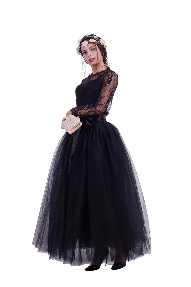 Цвет: белый черный с юбкой из тюля длинными Свадебная Нижняя юбка для невесты