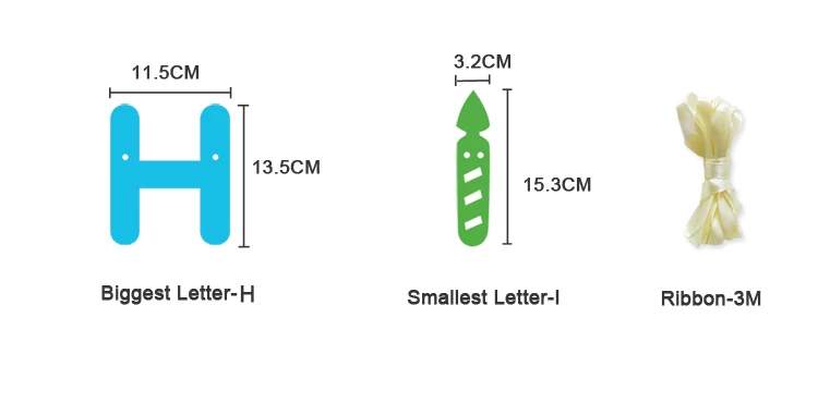 Красный картонный баннер 3 м на день рождения гирлянда с флагом сделай сам