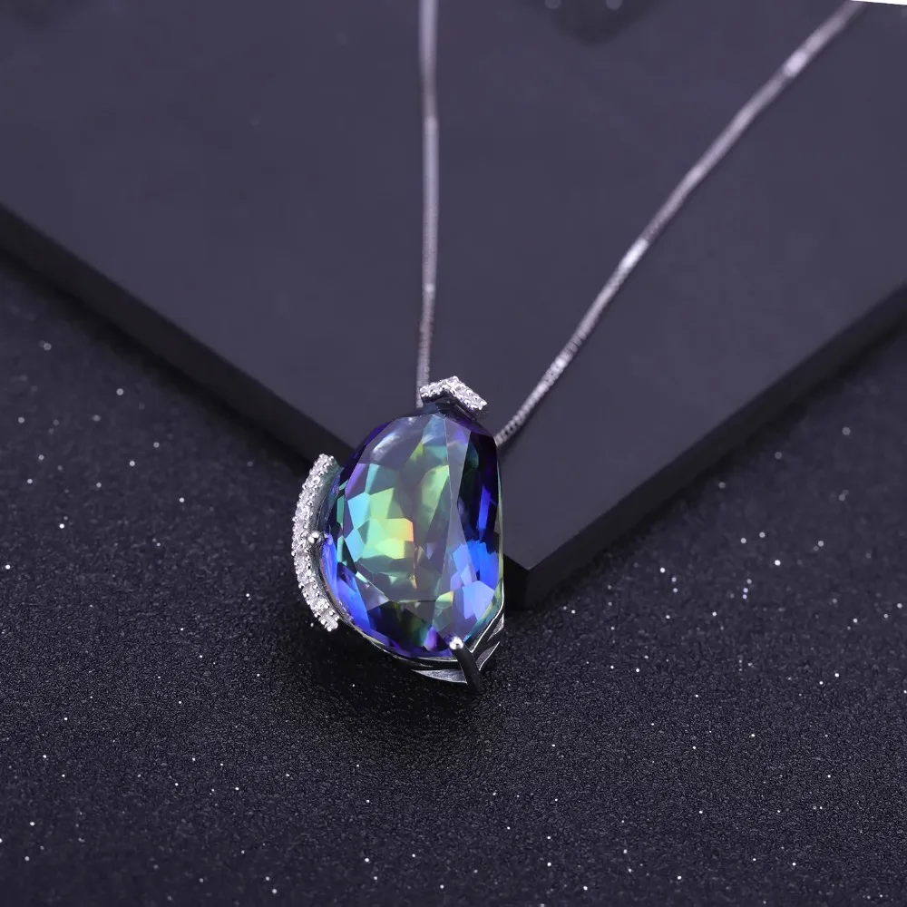 Женское ожерелье с подвеской GEM'S BALLET неравномерный мистический кварцевый