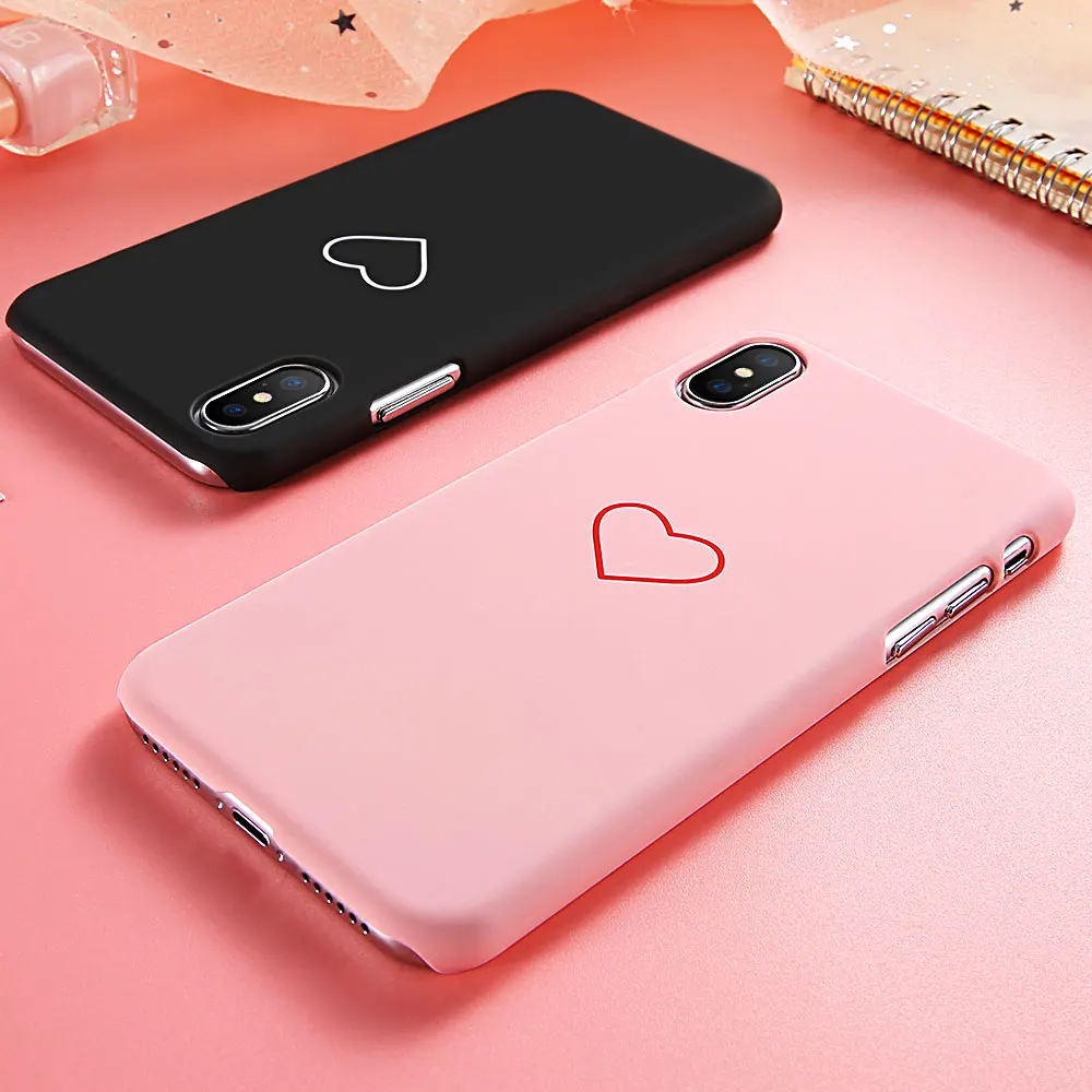 Чехол KISSCASE Smile Face для iPhone 6 6S 7 8 Plus Модный милый мультяшный чехол телефона S Жесткий