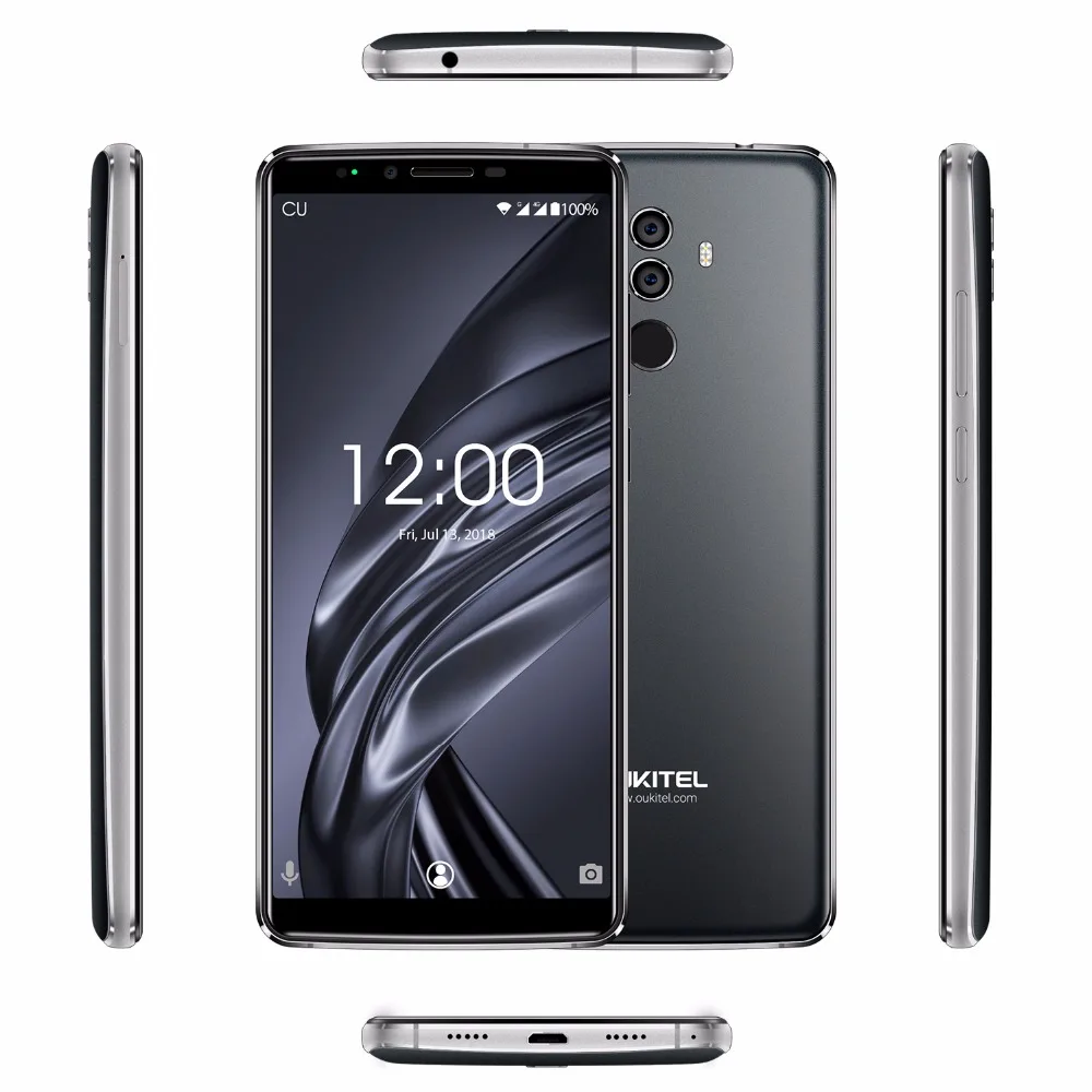Oukitel K8 6 0 ''HD 18:9 Incell Дисплей 4 Гб Оперативная память 64 Встроенная MT6750T Octa Core Android 8