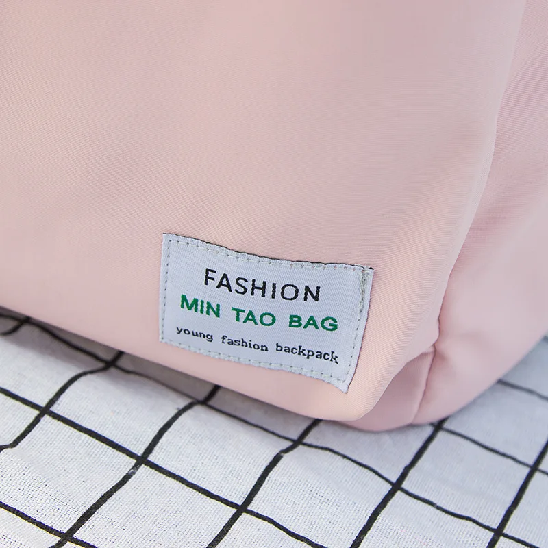 Женские холщовые рюкзаки ярких цветов водонепроницаемые школьные сумки для