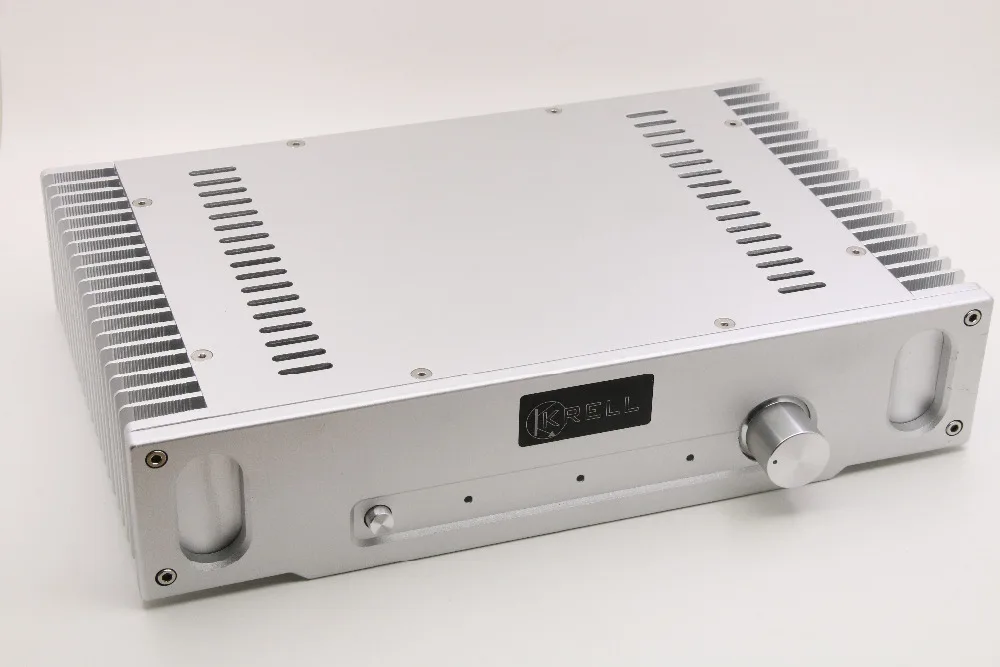 Полностью алюминиевый корпус усилителя мощности SENGTERBELLE Silver 1969 класса A Hi Fi