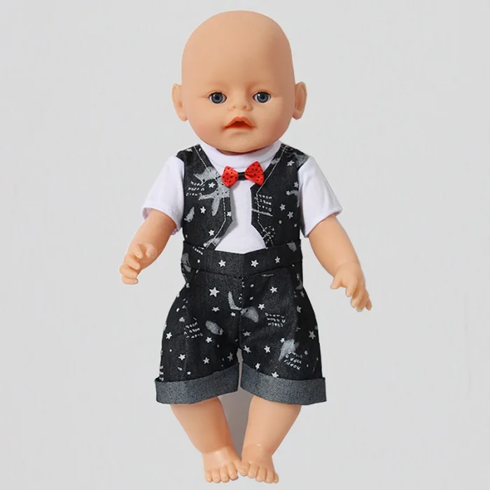 NO 8 Одежда для кукол подходит для 43 см Born doll аксессуары спортивный костюм, подарок для малышей - Цвет: NO 8