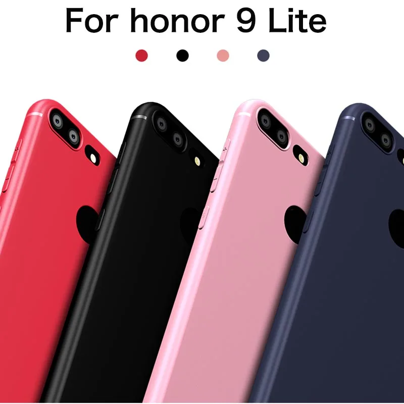 Sof силиконовый чехол Бампер Honor 9 Lite V10 Обложка на huawei Honor 10 вид 10 ультра тонкий в виде ракушки Coque корпус мягкий матовый
