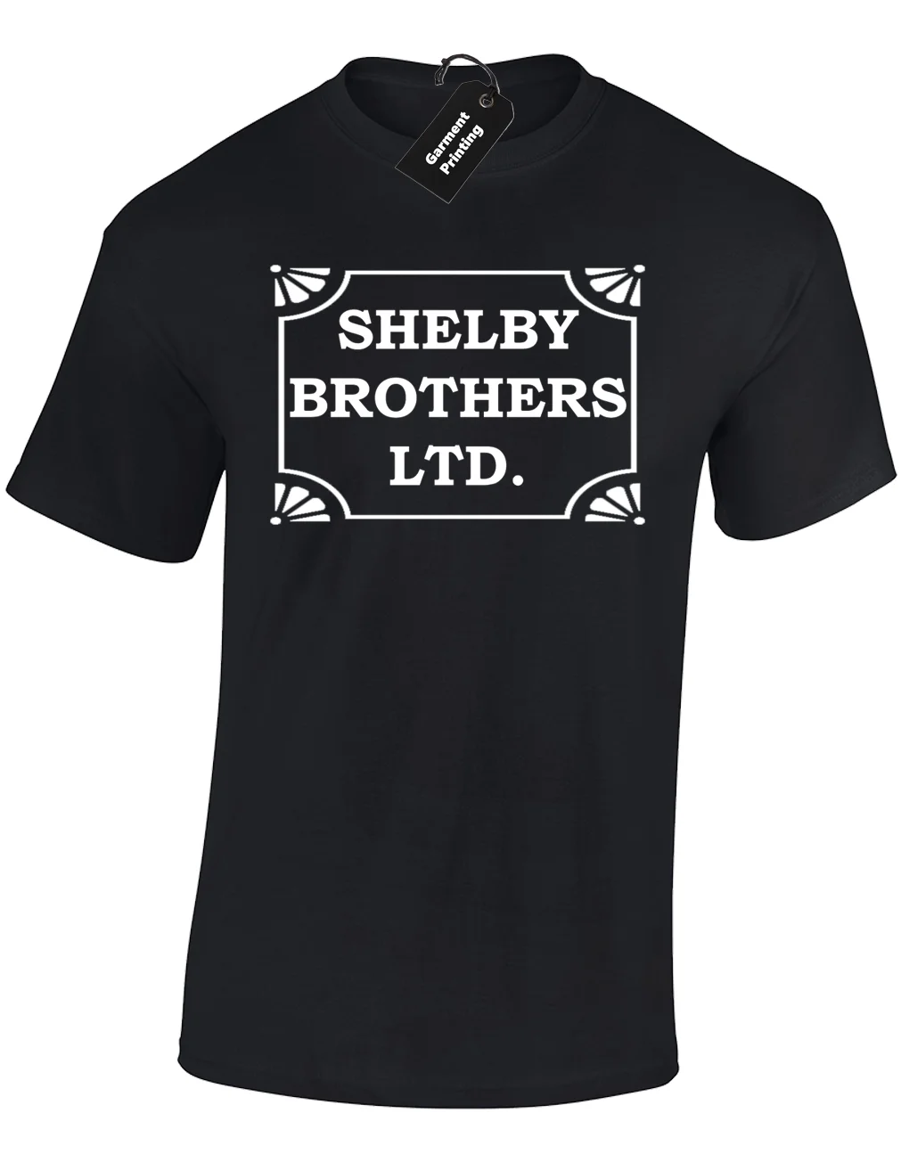 SHELBY BROTHERS LTD Мужская футболка с принтом коротким рукавом|Мужские футболки| |