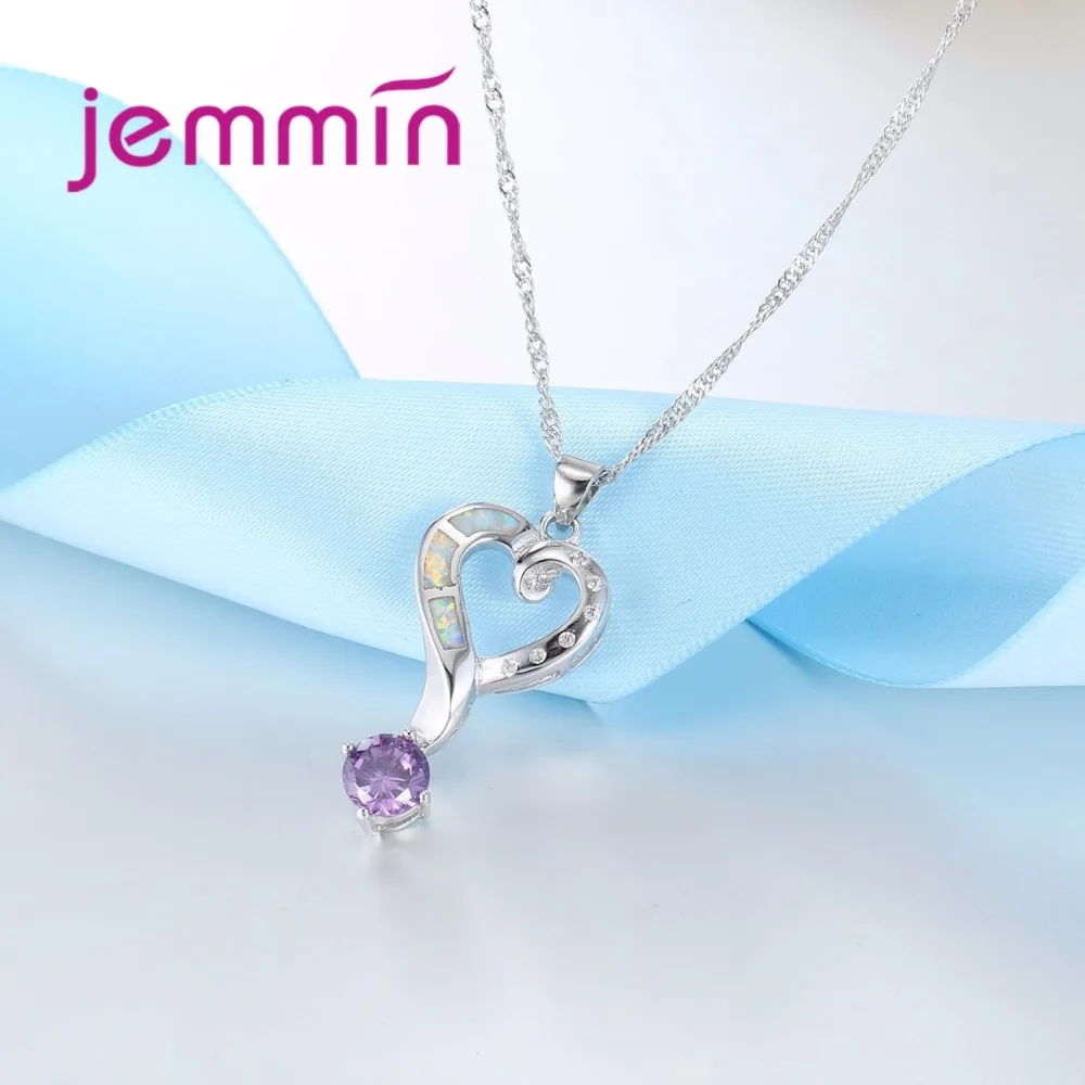 Изысканные ожерелья с кристаллами в форме сердца для свадьбы ювелирные изделия