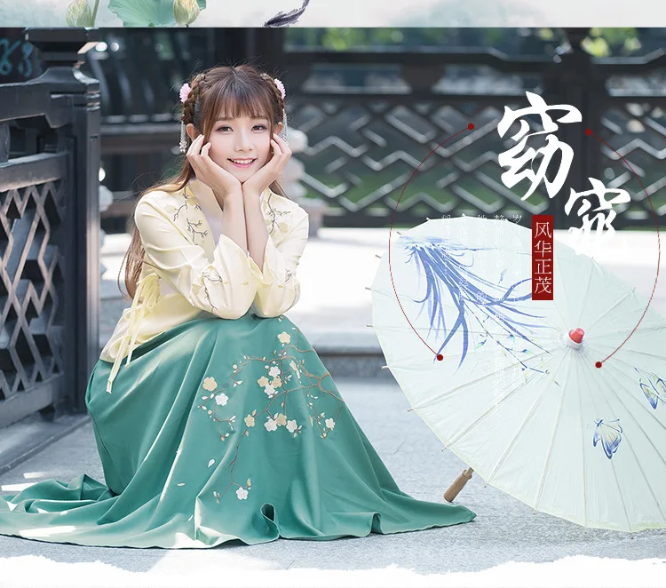 Hanfu для женщин Китайская традиционная одежда китайское платье Хэллоуин косплей костюм девушка цветок сливы Тан костюм взрослая юбка