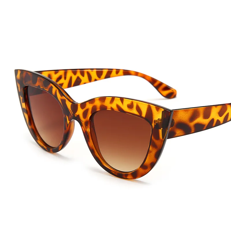2019 New Cat Eye Women Sunglasses Tinted Color Lens Men Vintage Shaped Sun Glasses Female Eyewear Blue Brand Designer | Аксессуары для