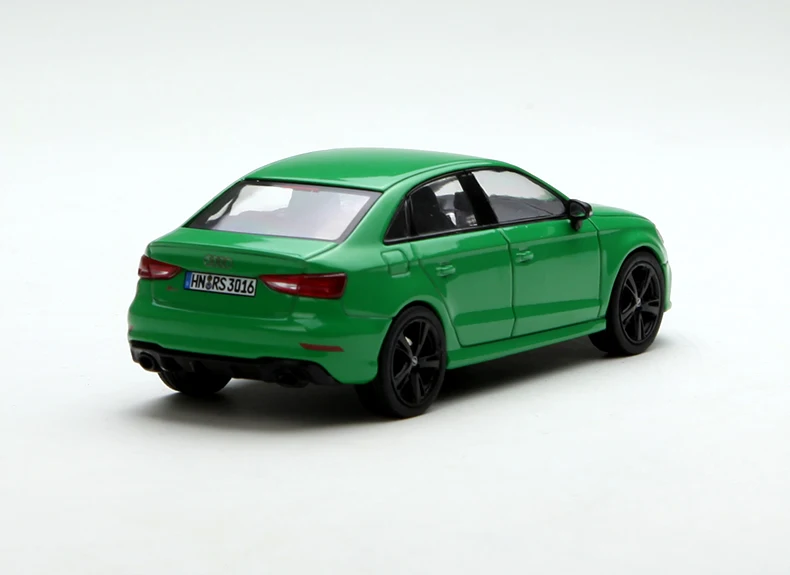 Подлинный 1/43 специальный литье металла тонкой Rs3 автомобиль Рабочий стол дисплей Коллекция Модель игрушки для детей