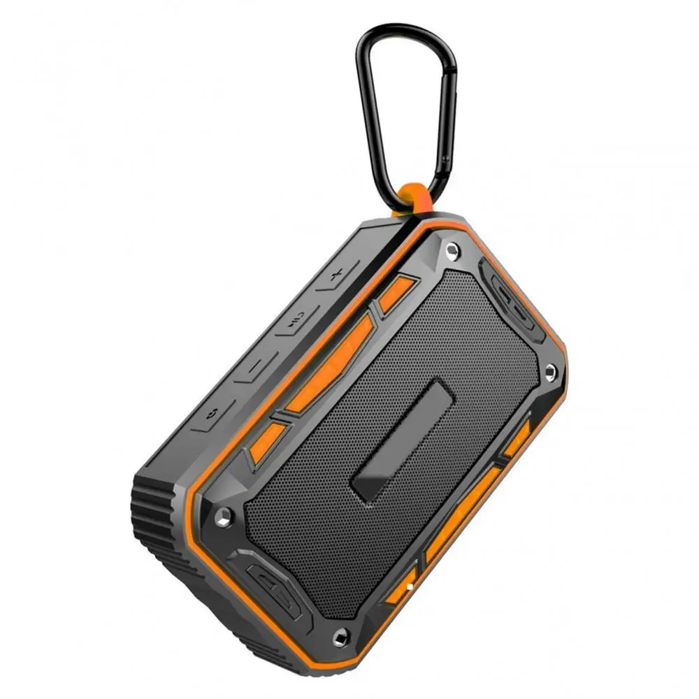 Цвет: желтый S618 Bluetooth динамик IP67 Водонепроницаемый Handsfree TF fm-радио портативный открытый динамик для езды на велосипеде - Цвет: Цвет: желтый
