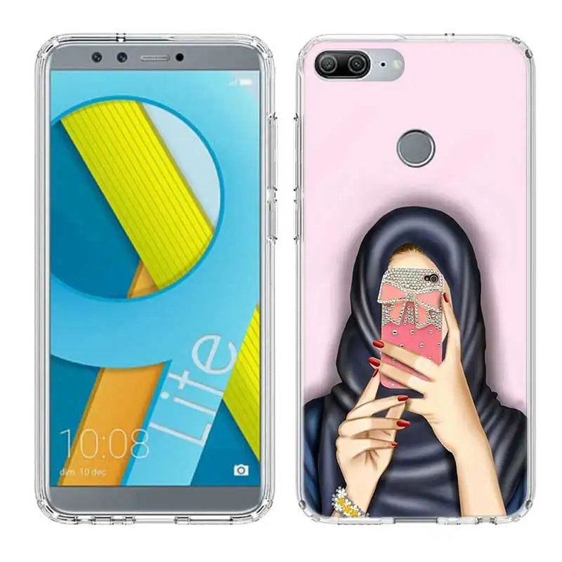 Мусульманский Исламский арабский хиджаб Fundas силиконовый чехол для телефона Huawei