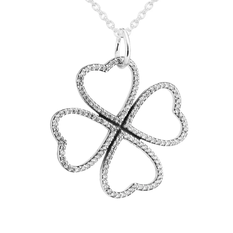 Подлинное ювелирное изделие из стерлингового серебра 925 пробы ожерелье с