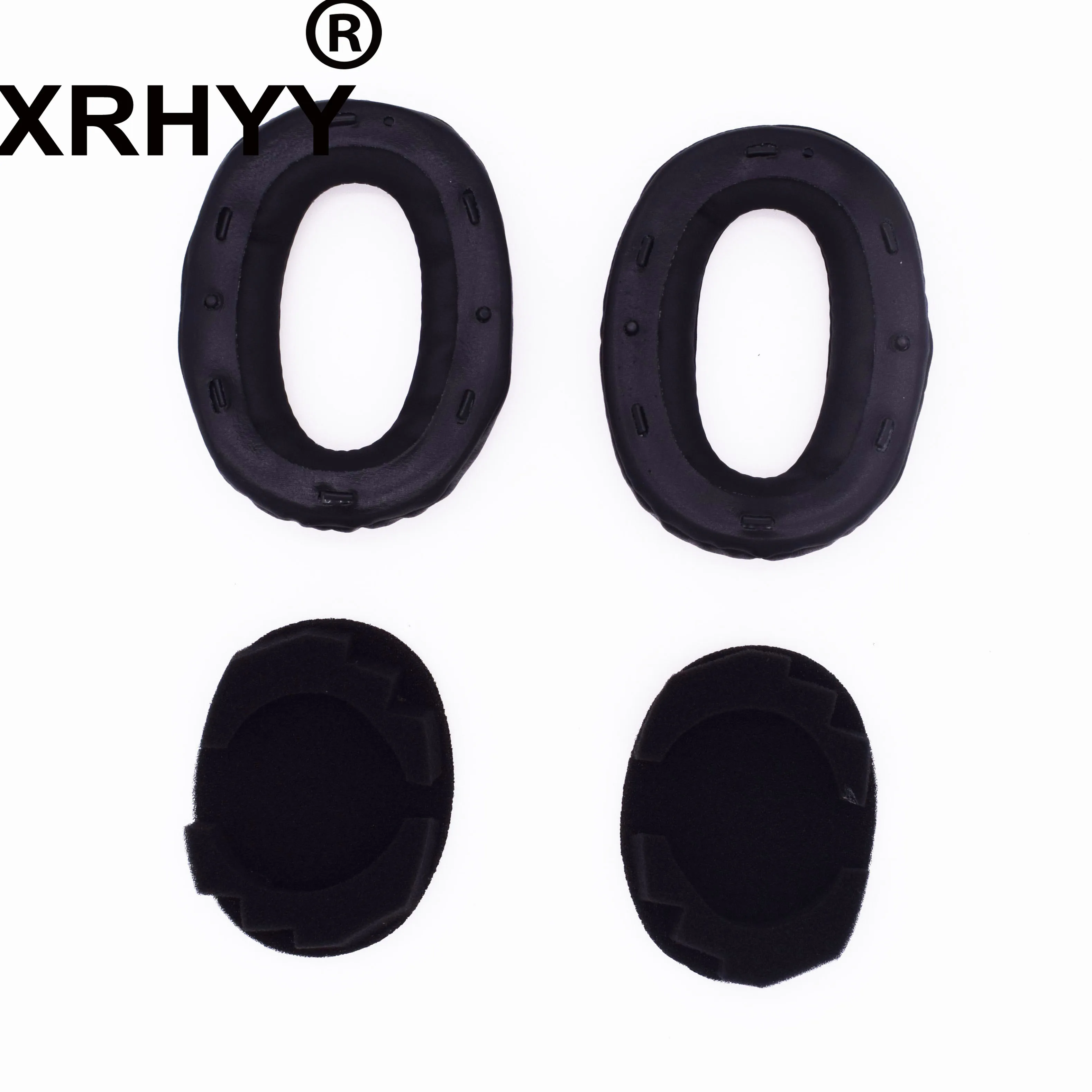 XRHYY Замена памяти поролоновые насадки для наушников амбушюры подушки подходит для sony MDR-1000X WH-1000XM2 WH-1000XM3 наушники(черный