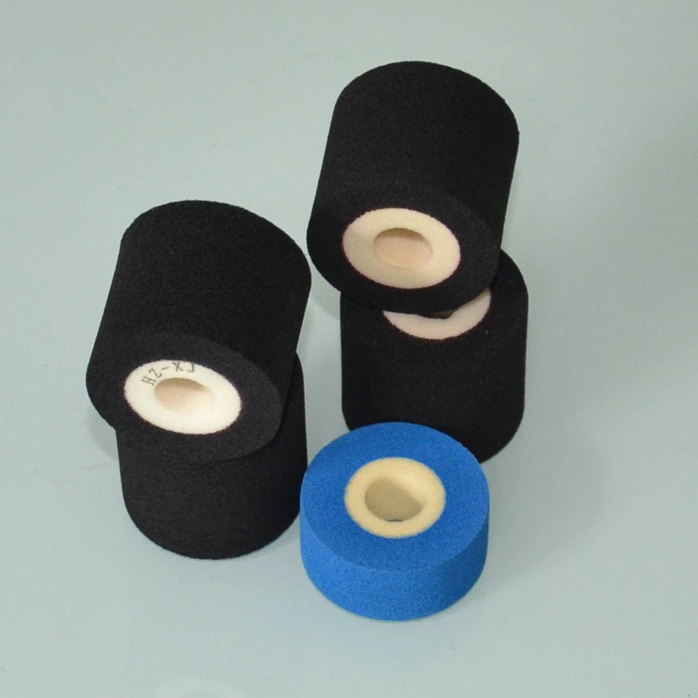 

Black Diameter 36mm Height 40mm printer date machine hot melt ink rollers for continuous band sealer