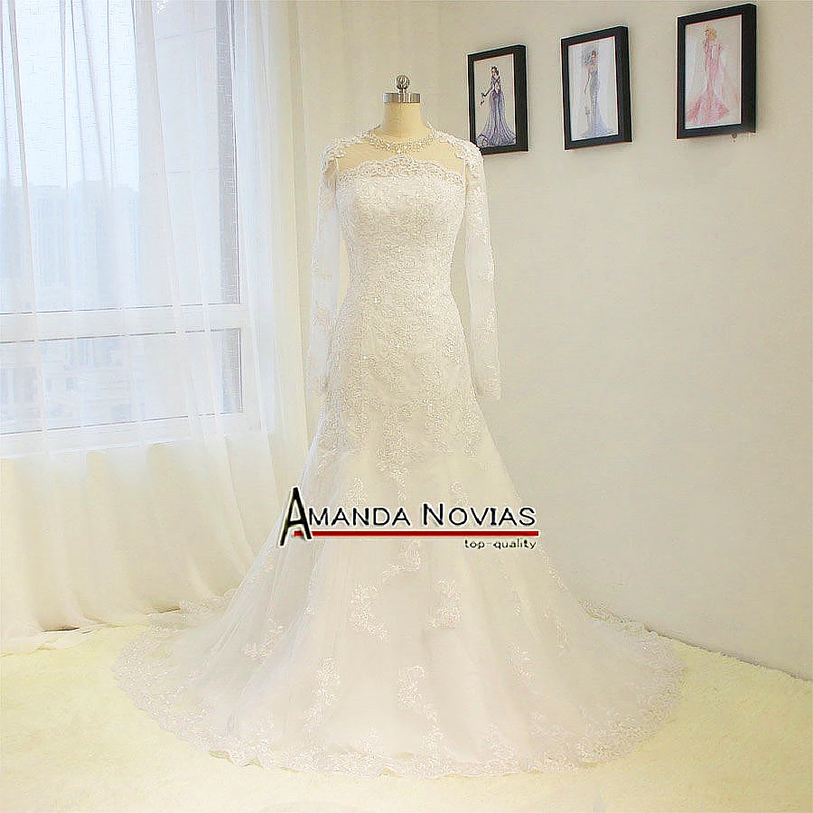 Роскошное свадебное платье со съемным шлейфом 100% реальные фотографии Amanda Novias |