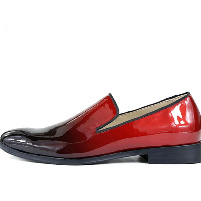 SHOOEGLE/высококачественные мужские туфли для вечеринок Цвет черный розовый Кожаные