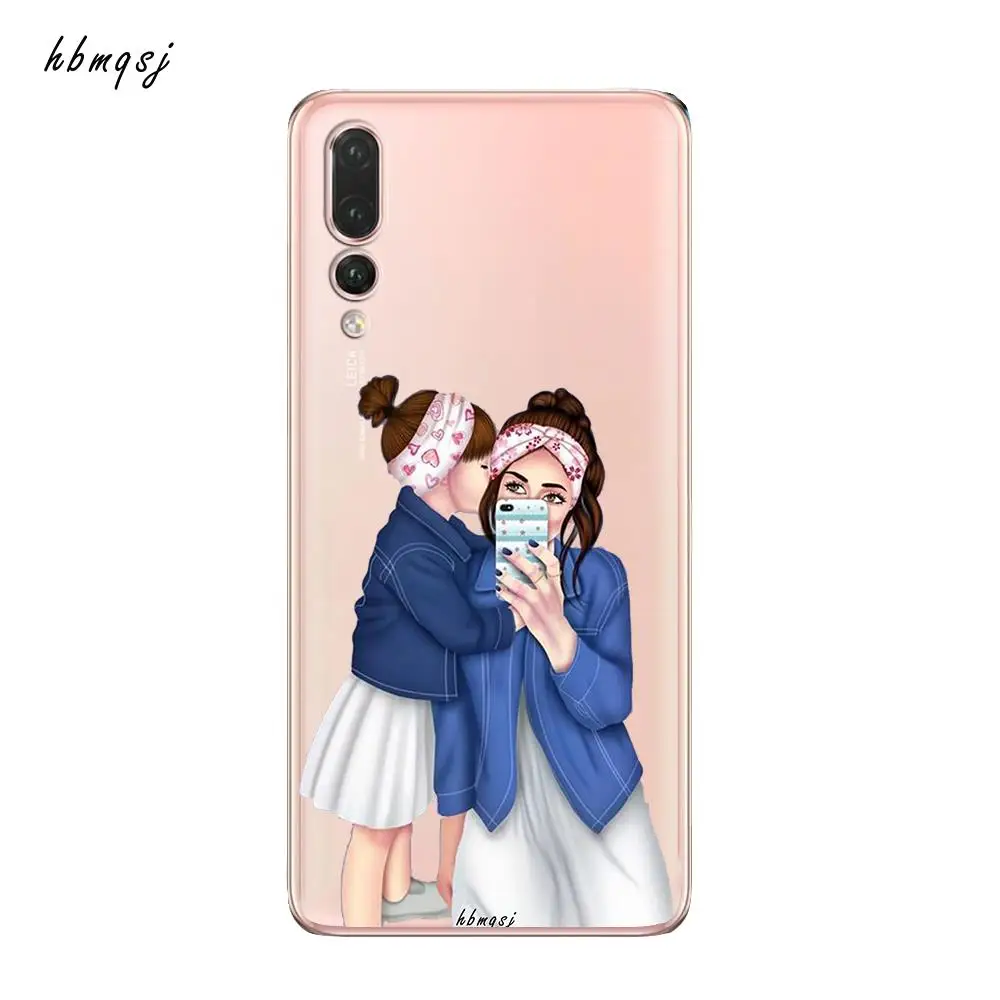 Чехол с мультяшным рисунком для huawei mate 10 lite силиконовый мягкий милый