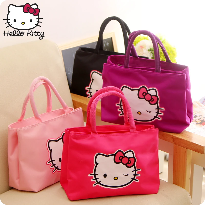 Сумка кошелек Hello Kitty ручная работа с героями мультфильмов портативный плюшевый
