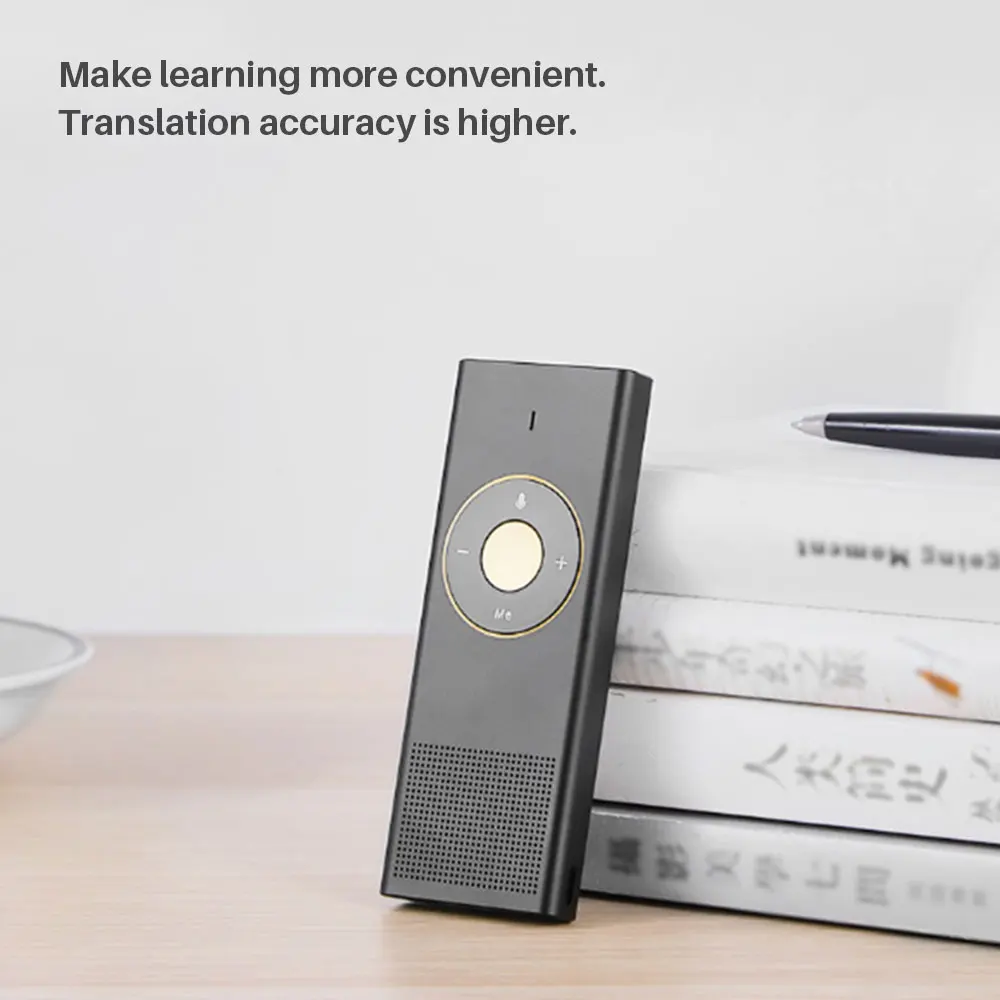 Xiaomi Mijia moyu Konjac AI голосовой переводчик Pro 15 языков встроенный аккумулятор 900 мАч 7 дней в режиме ожидания 8 ч непрерывный перевод