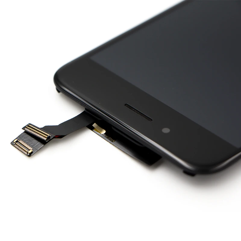 Большие части 5 шт OEM качество lcd для Apple iPhone 7 Plus дисплей гибкий кабель+ рамка