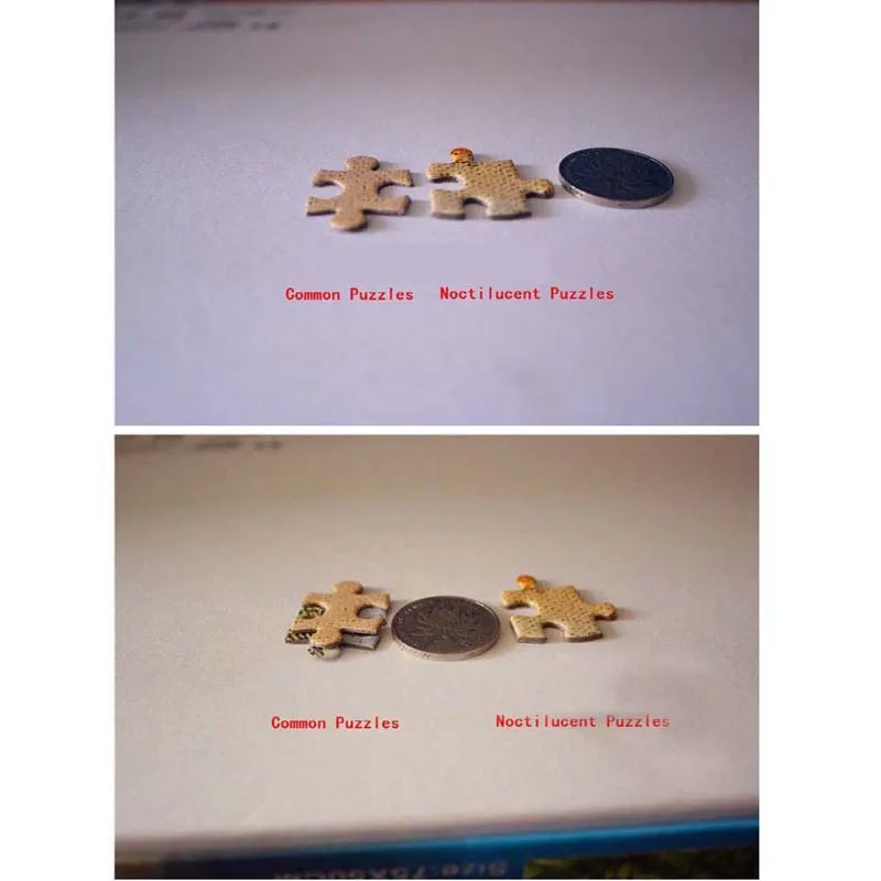 Звездное небо старый мастер флуоресцентная головоломка 1000 штук Серебристые