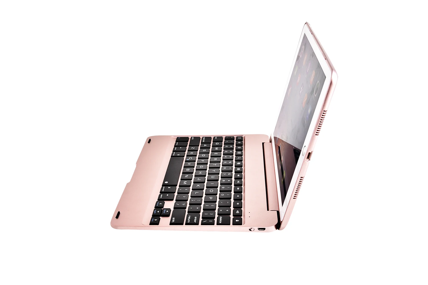 Для iPad 9,7 чехол-клавиатура беспроводной Bluetooth тонкий металлический сплав для iPad 9,7 чехол-подставка для планшета для iPad Air 2+ ручка
