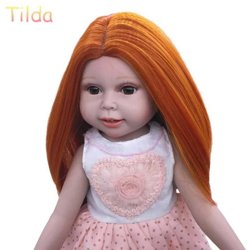 Тильда размер головы 25 28 см модные парики для кукольных кукол куклы с высокой