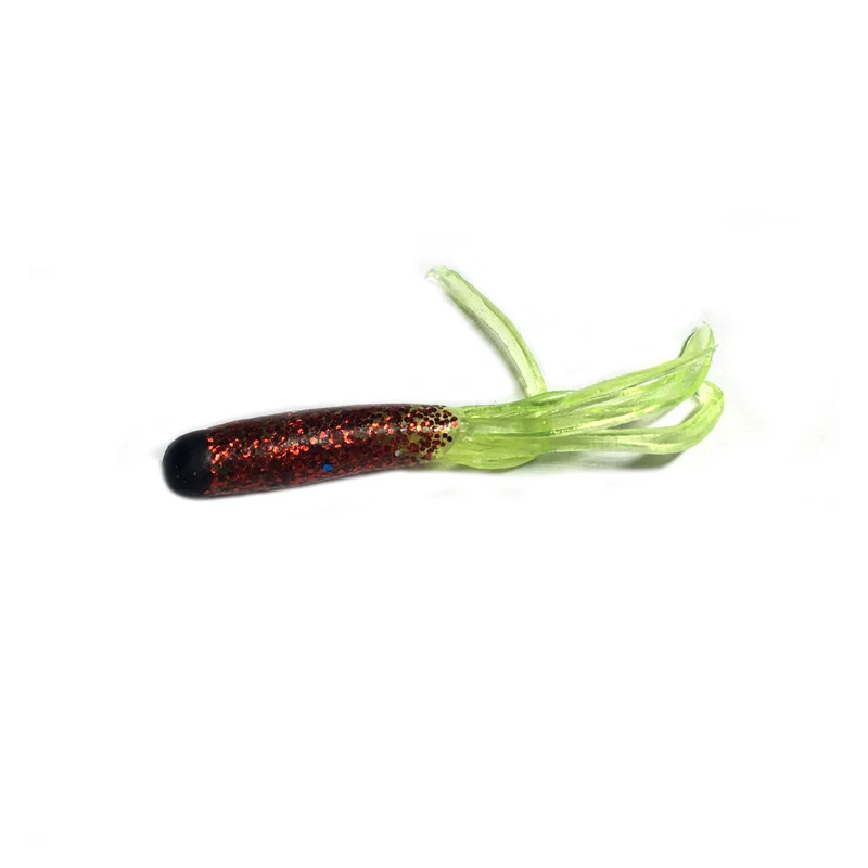 Burle Fishing 12 шт./лот ультратонкая Мягкая приманка яркие мягкие приманки в виде червя